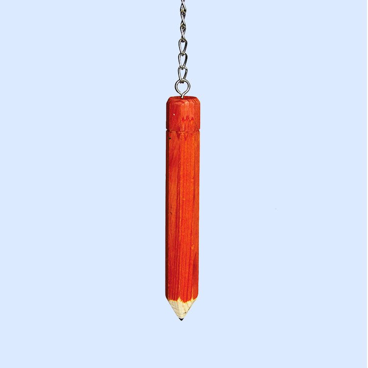 Small Parrot Pencil Bird Toy, a chewable wood toy shaped like a pencil for fun & beak conditioning—available now at Squawk Shop!