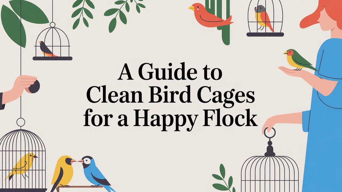 A Guide To Clean Bird Cages For A Happy Flock