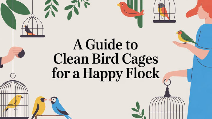 A Guide To Clean Bird Cages For A Happy Flock