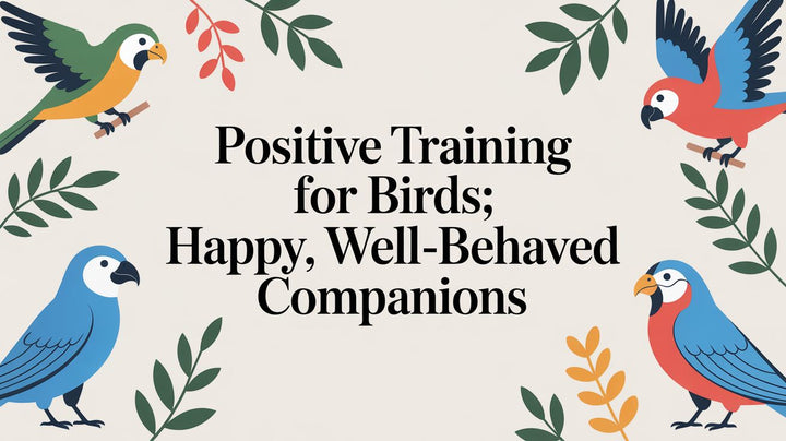 A Parrot Parent's Guide to Positive Training for Birds: Happy, Well-Behaved Companions