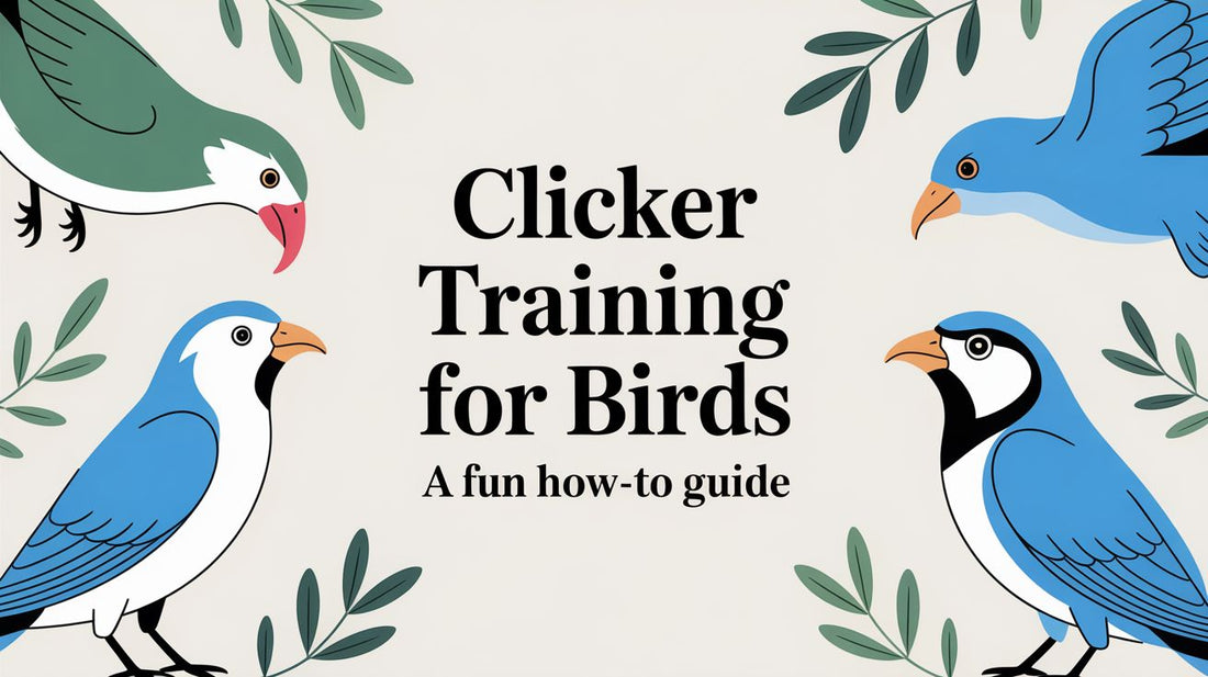 Clicker Training for Birds A Fun How-To Guide