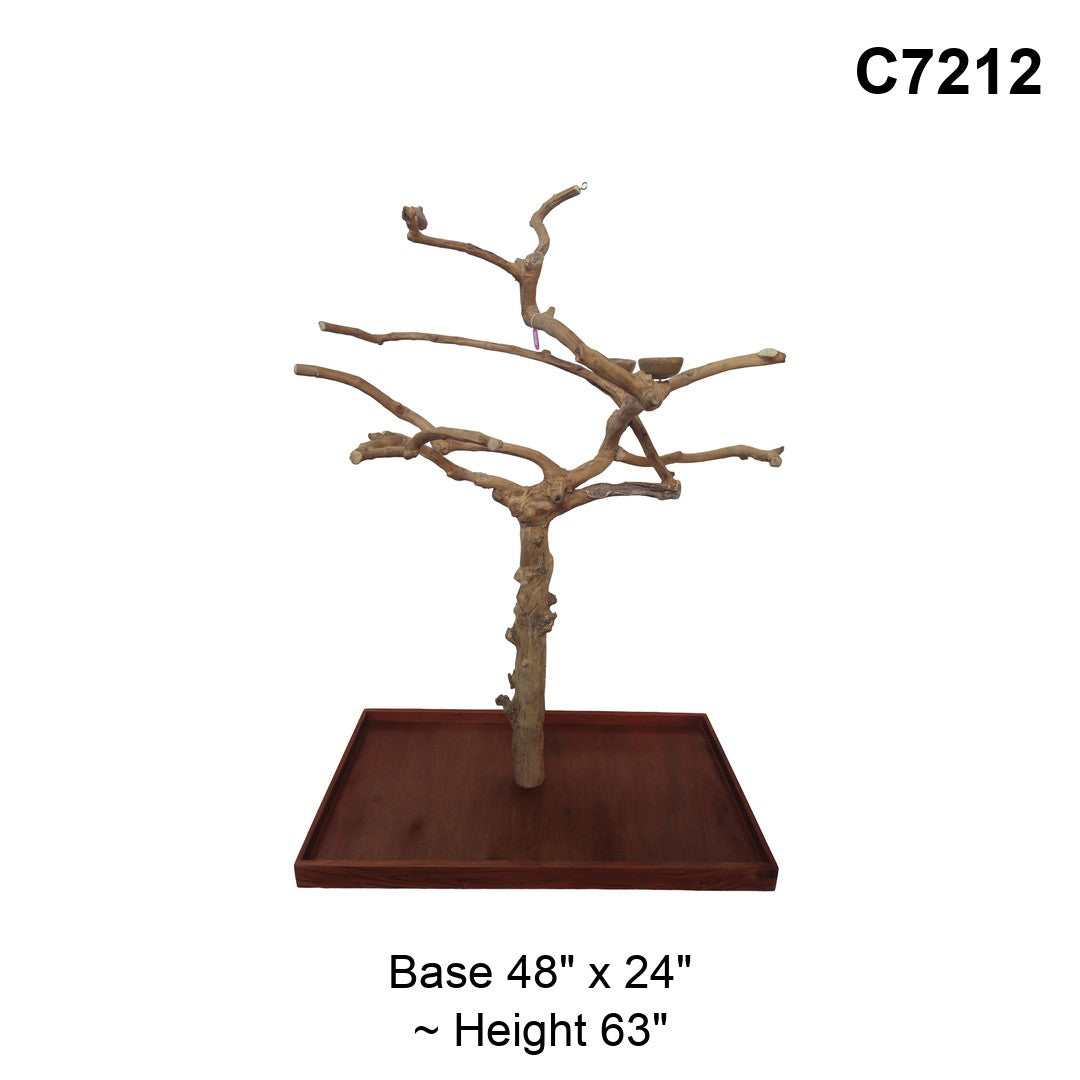 Java Tree Floor Stand for Parrots (Pick Your Exact Tree)