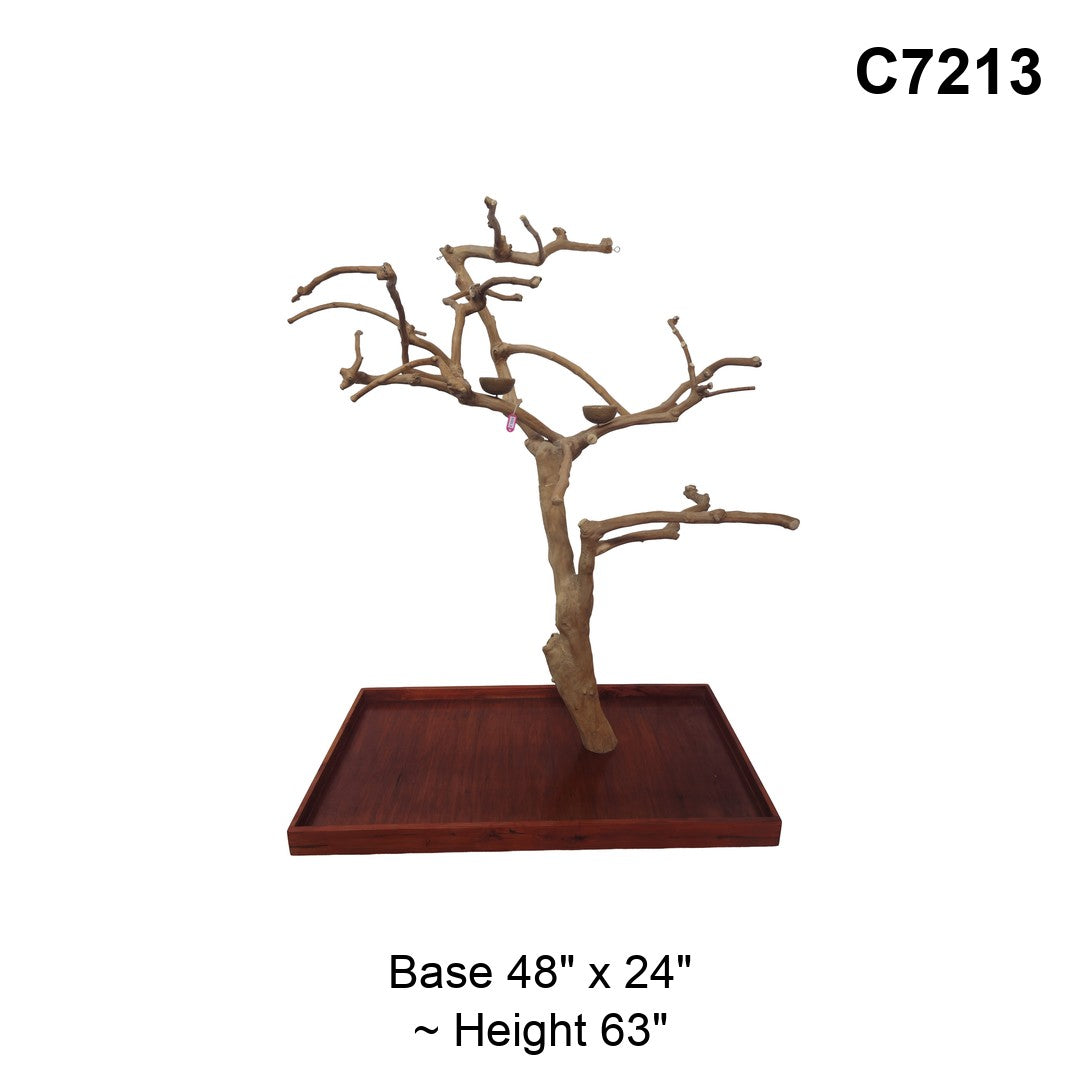 Java Tree Floor Stand for Parrots (Pick Your Exact Tree)