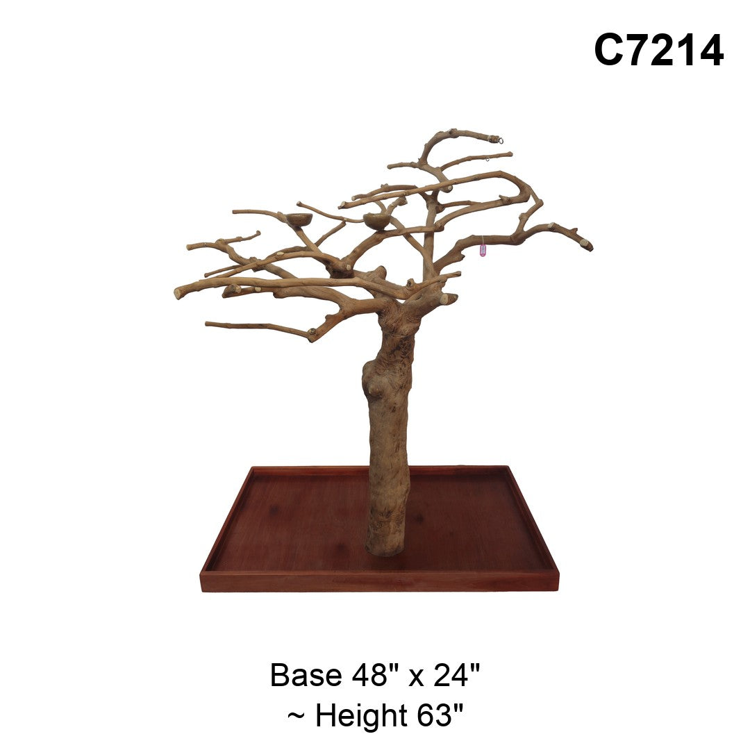 Java Tree Floor Stand for Parrots (Pick Your Exact Tree)