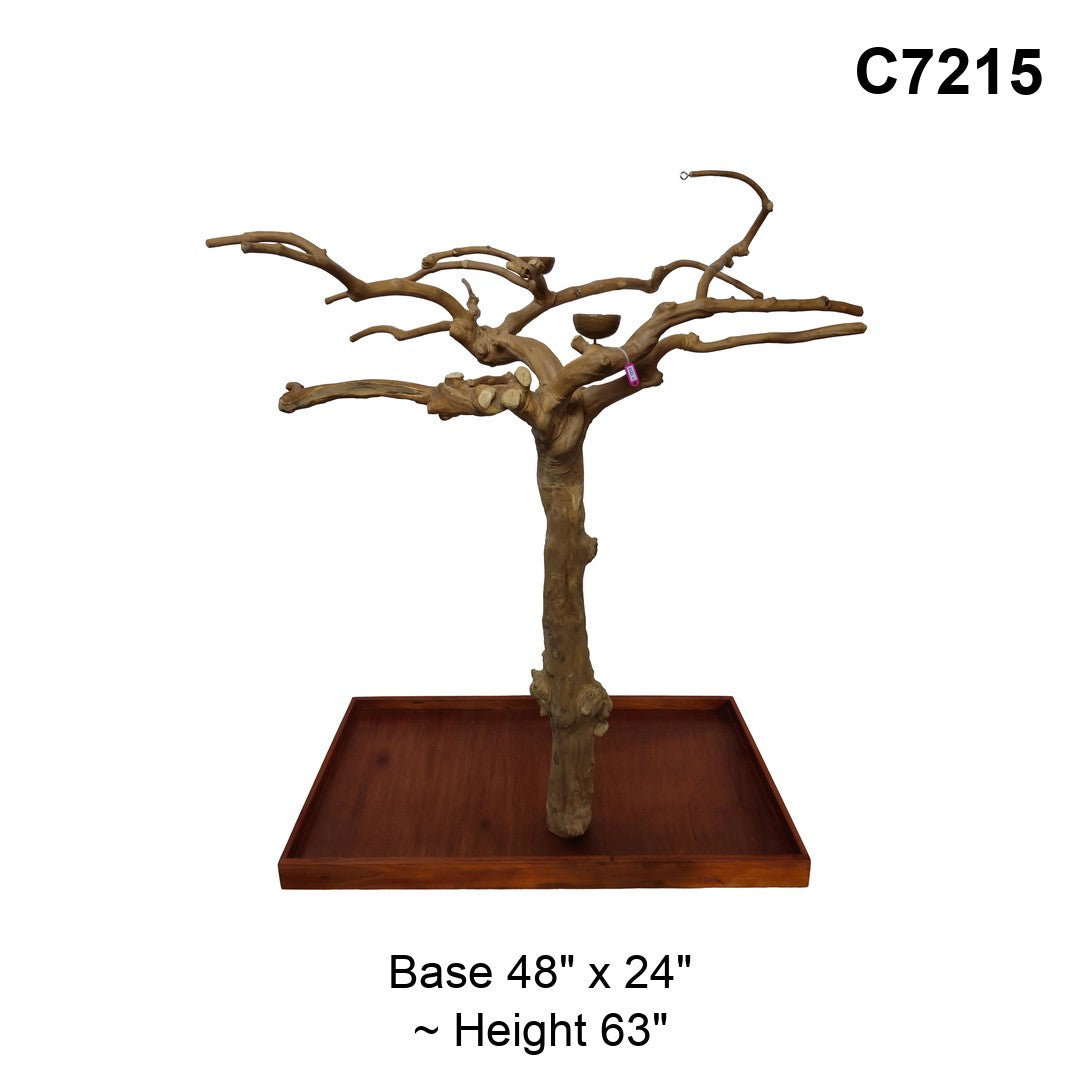 Java Tree Floor Stand for Parrots (Pick Your Exact Tree)