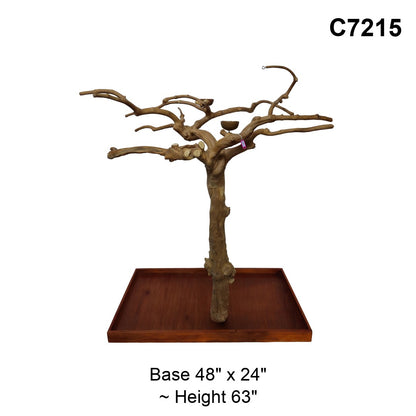 Java Tree Floor Stand for Parrots (Pick Your Exact Tree)