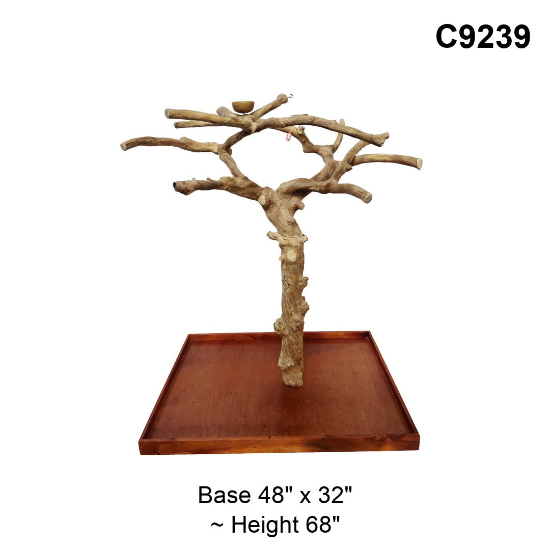 Java Tree Floor Stand for Parrots (Pick Your Exact Tree)