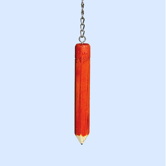 Small Parrot Pencil Bird Toy, a chewable wood toy shaped like a pencil for fun & beak conditioning—available now at Squawk Shop!