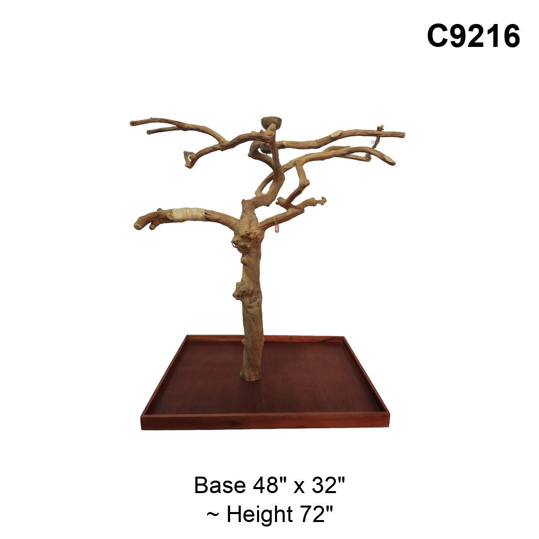 Java Tree Floor Stand for Parrots (Pick Your Exact Tree)