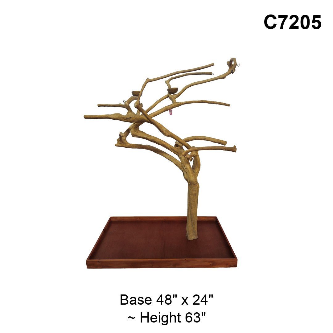 Java Tree Floor Stand for Parrots (Pick Your Exact Tree)