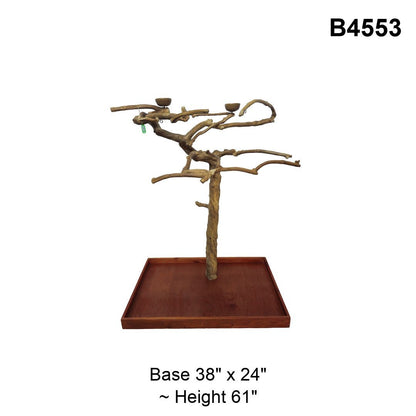 Java Tree Floor Stand for Parrots (Pick Your Exact Tree)