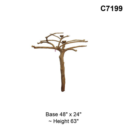 Java Tree Floor Stand for Parrots (Pick Your Exact Tree)