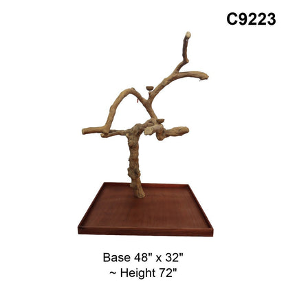 Java Tree Floor Stand for Parrots (Pick Your Exact Tree)