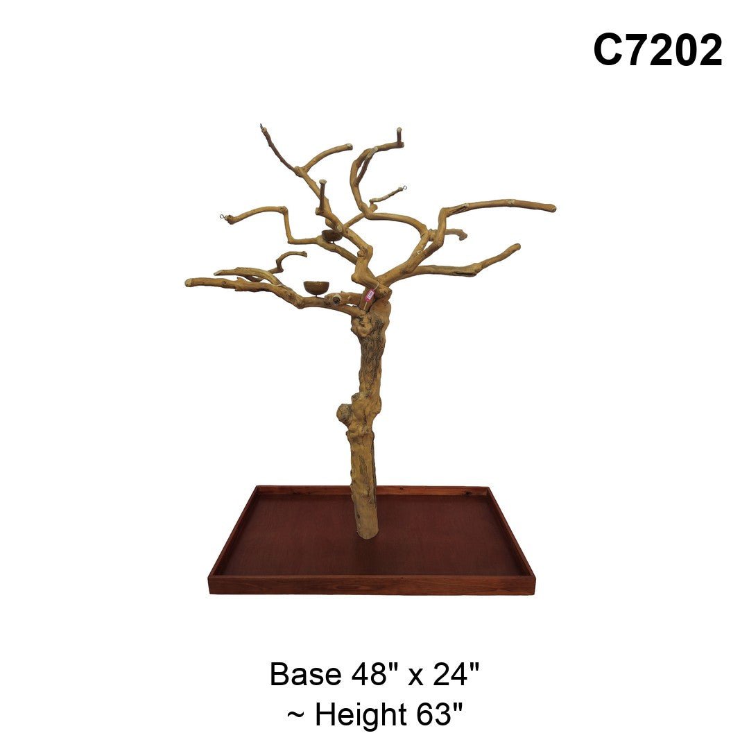 Java Tree Floor Stand for Parrots (Pick Your Exact Tree)