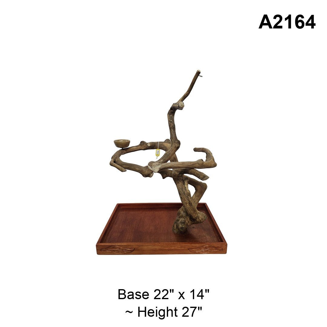 Java Wood Tabletop Playstand | Choose Your Exact Tree