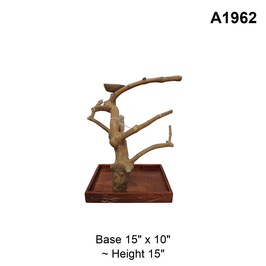 Java Wood Tabletop Playstand | Choose Your Exact Tree