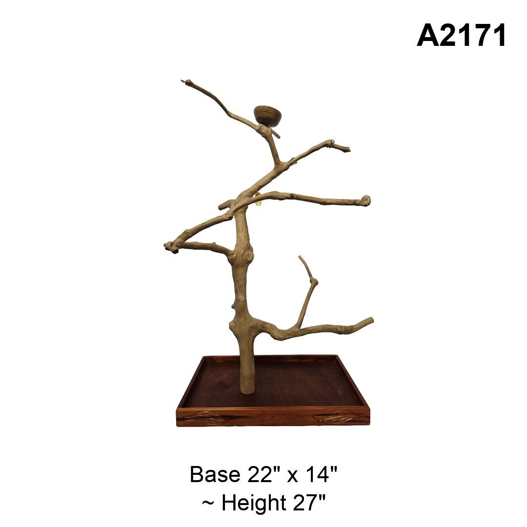 Java Wood Tabletop Playstand | Choose Your Exact Tree
