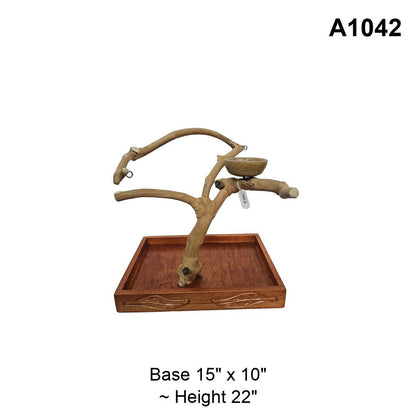 Java Wood Tabletop Playstand | Choose Your Exact Tree