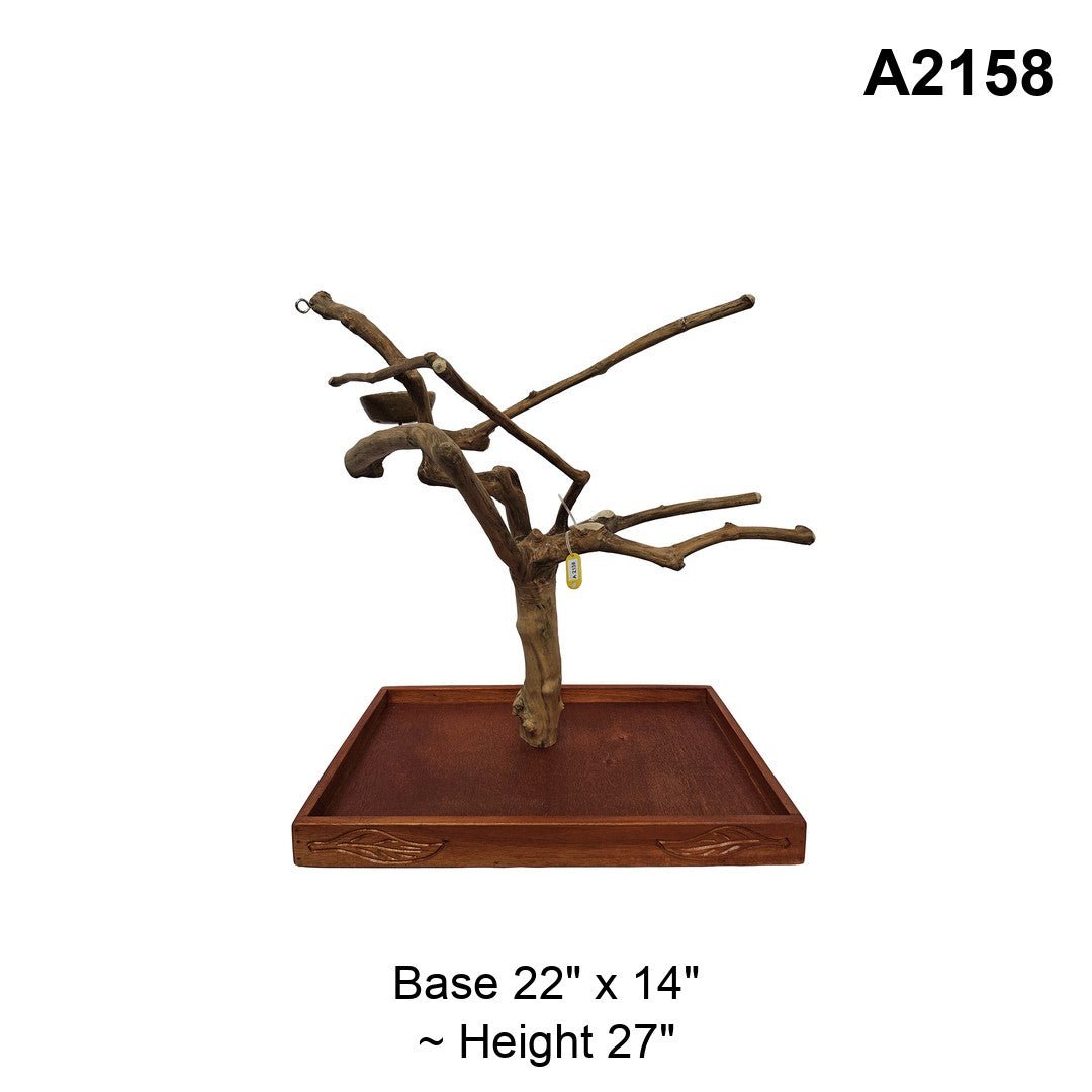Java Wood Tabletop Playstand | Choose Your Exact Tree