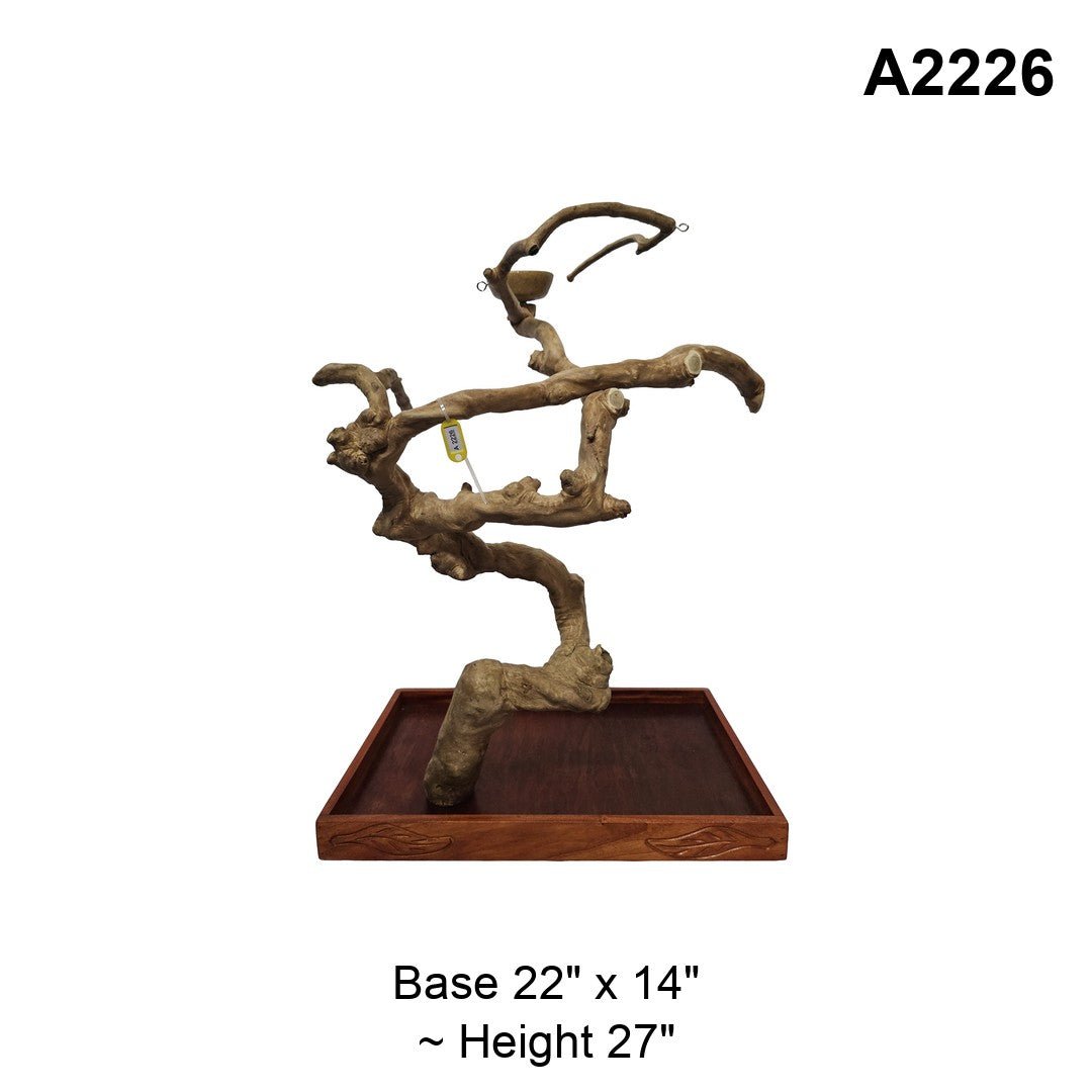Java Wood Tabletop Playstand | Choose Your Exact Tree