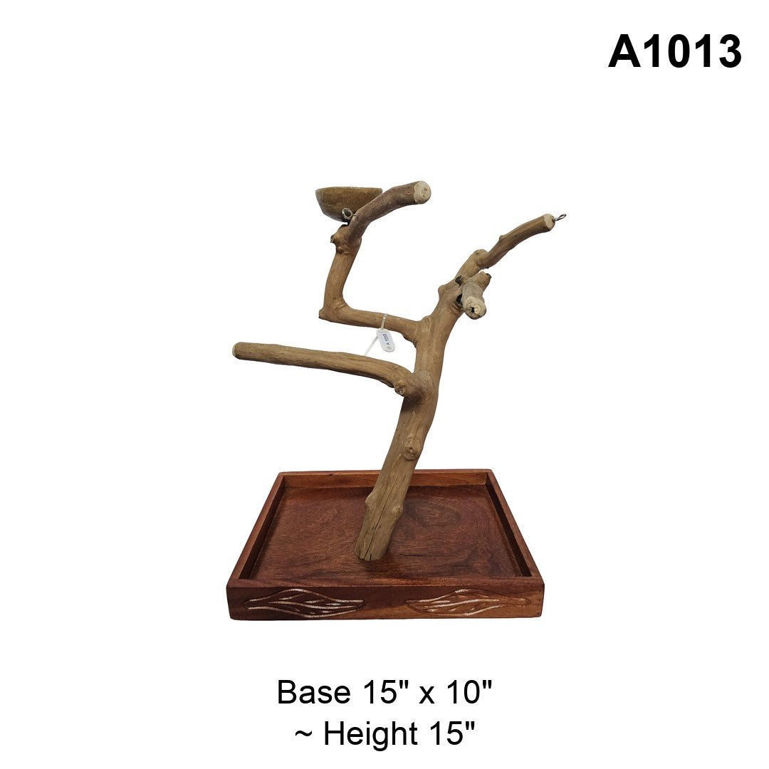 Java Wood Tabletop Playstand | Choose Your Exact Tree