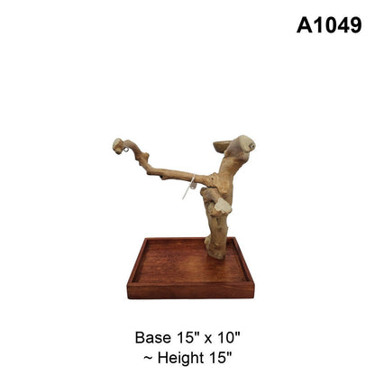 Java Wood Tabletop Playstand | Choose Your Exact Tree