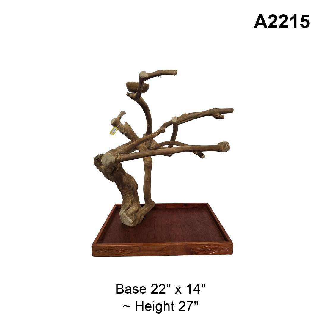 Java Wood Tabletop Playstand | Choose Your Exact Tree
