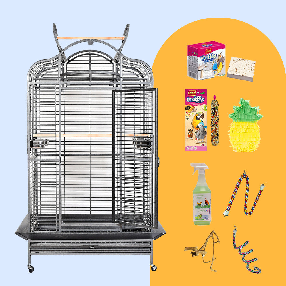 Gizmo’s Majestic Series X-Large Cage Bundle