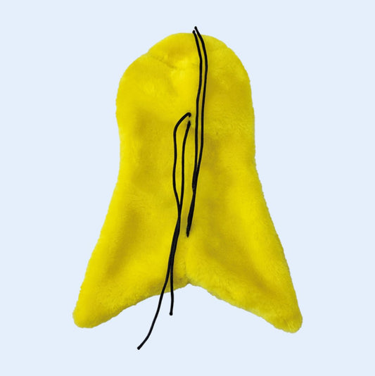 Snuggle Corner fleece hideout from Squawk Shop – a soft, cozy bird blanket that attaches to cage corners for warmth, security, and relaxation.